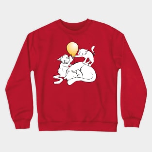 Kittens up to No Good (Color) Crewneck Sweatshirt